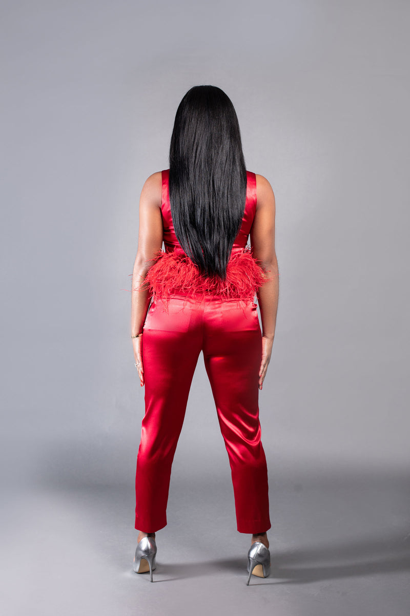 Trophy Pants- Red